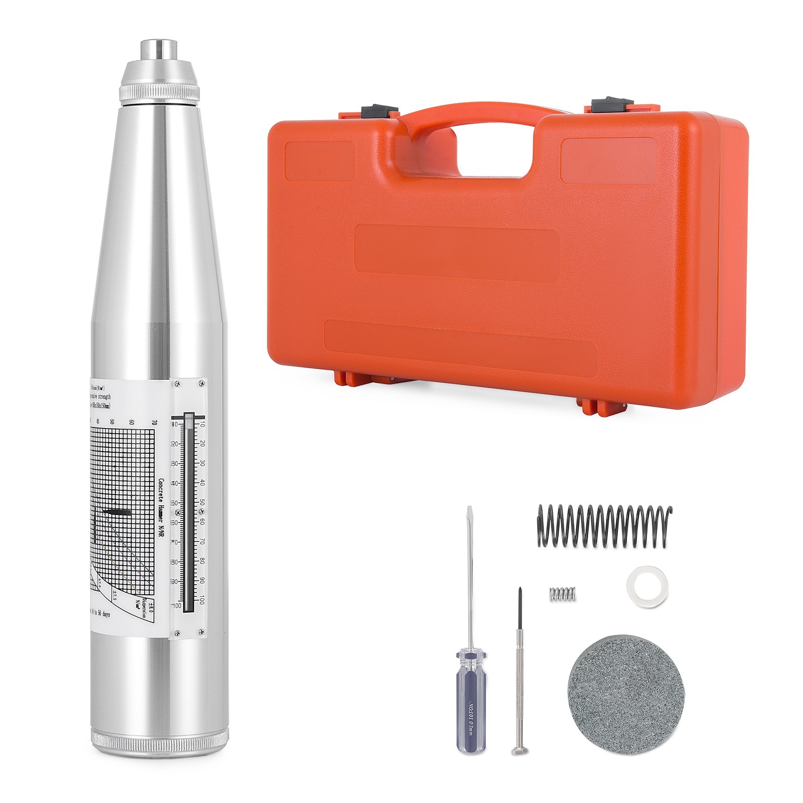 ZC3-A Concrete Rebound Tester Schmidt Hammer High Hardness Durable Power-Free