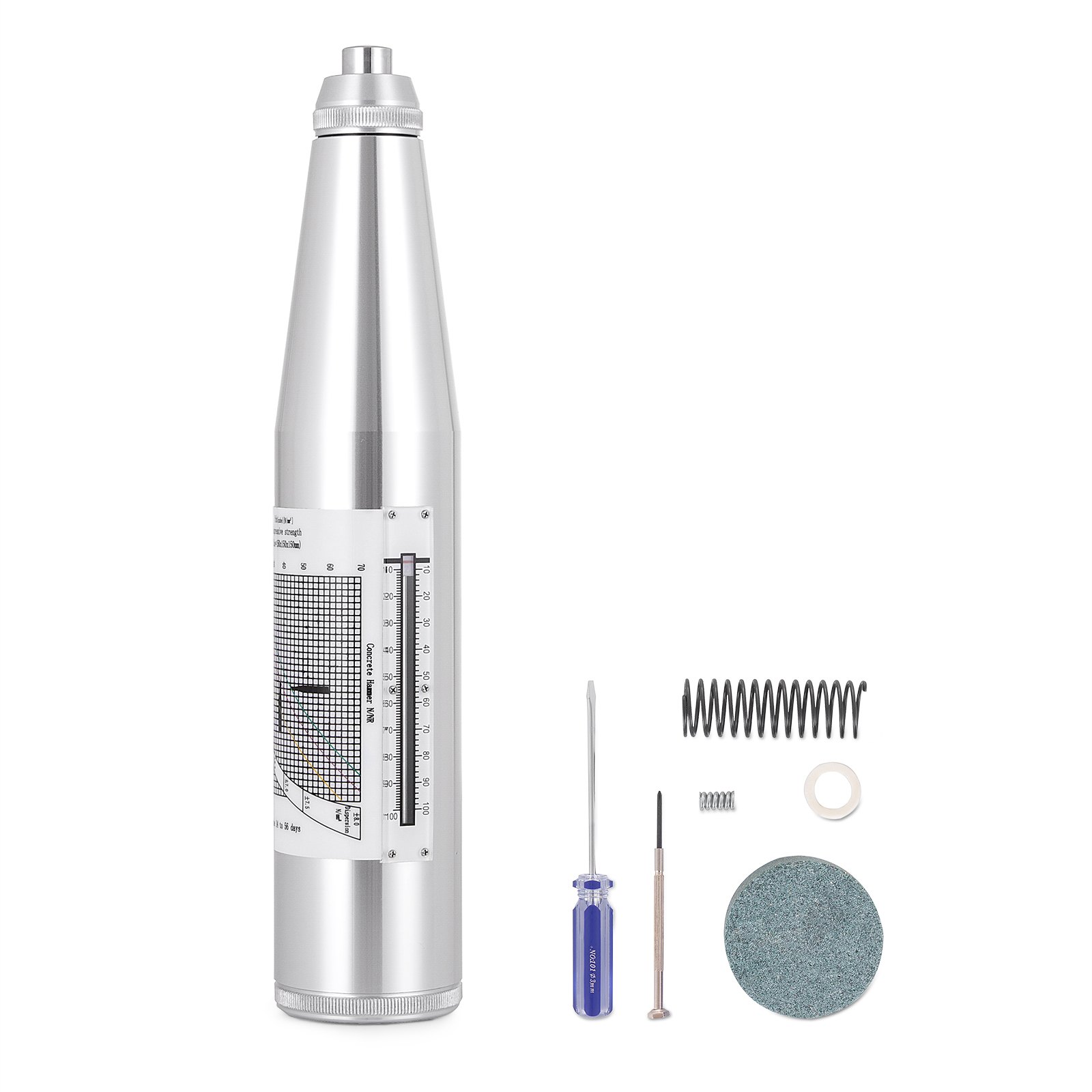 ZC3-A Concrete Rebound Tester Schmidt Hammer High Hardness Durable Power-Free