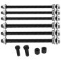 VEVOR crank case splitter with threaded rods, bolts, and nuts neatly arranged