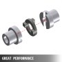 Vevor Alignment Bar Gimbal Bearing Seal Bellow Tool 3851083 Omc Stainless Steel