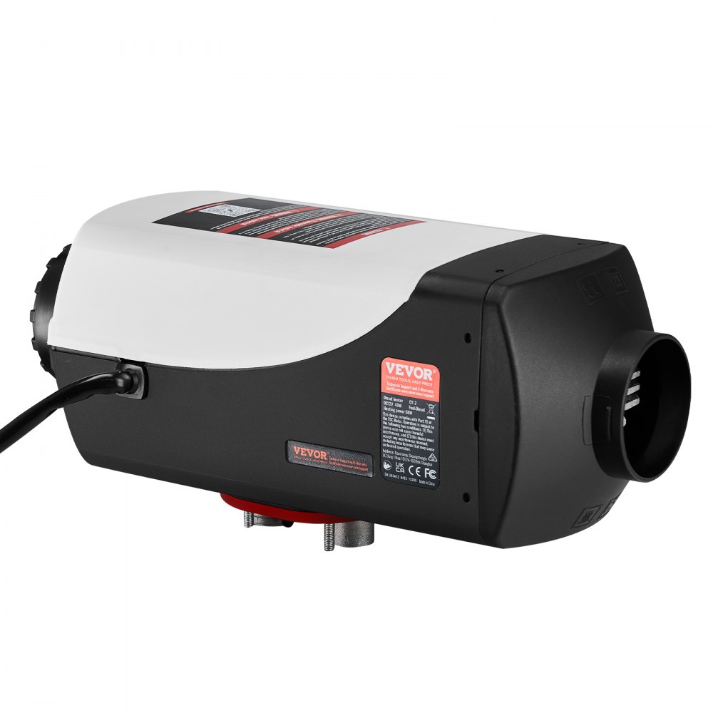 VEVOR 5KW Diesel Air Heater 10L Tank Diesel Heater 12V Diesel Parking Heater Muffler with LCD Thermostat and Remote Control for RV Bus Trailer Motor-home and Boats