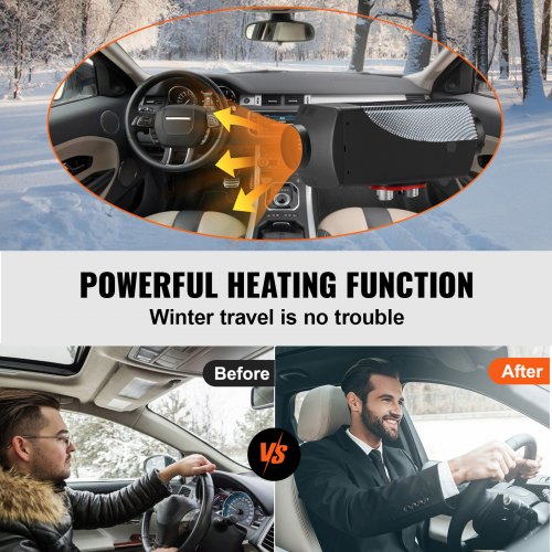 VEVOR 8KW Diesel Air Heater Muffler Diesel Heater 12V Remote Control Diesel Parking Heater with LCD Switch for Car Trucks Motor-home Boat and Bus