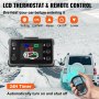 Diesel Air Heater 12V 8KW LCD Thermostat 10L Tank For Car RV Truck Boat Trailer
