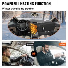 VEVOR 8KW Air Diesel Heater, 12V Parking Heater with LCD Switch Muffler for Trucks Motor-Homes Boats Trailer