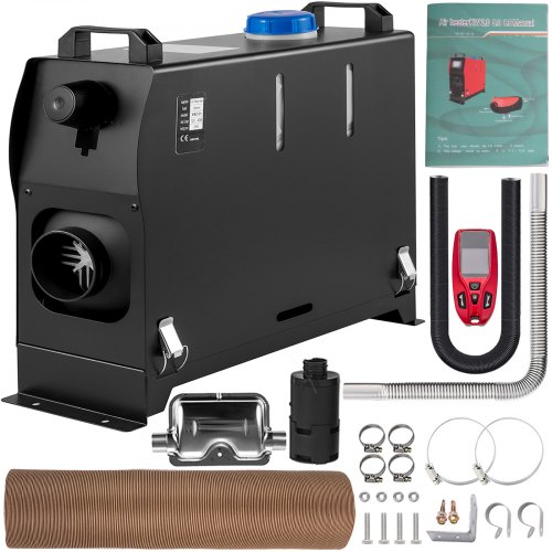 Vevor Diesel Air Heater All In One 5kw 12v 5000w With Knob Swith Remote Control
