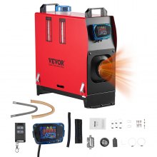 VEVOR Diesel Air Heater Diesel Parking Heater 8 kW DC 12-24 V Blue LCD Switch