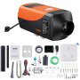 VEVOR Diesel Air Heater, 12V 5KW Diesel Heater with Remote Control and LCD Display, 10L Fuel Tank Diesel Parking Heater, Rapid Heating for RV Trailer Camper Van Boat