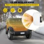 VEVOR 5KW Diesel Air Heater Muffler 12V 5000W Diesel Parking Heater 2 Duct Diesel Heater Double Vent with Knob Switch for RV Car Bus Motorhome Boats