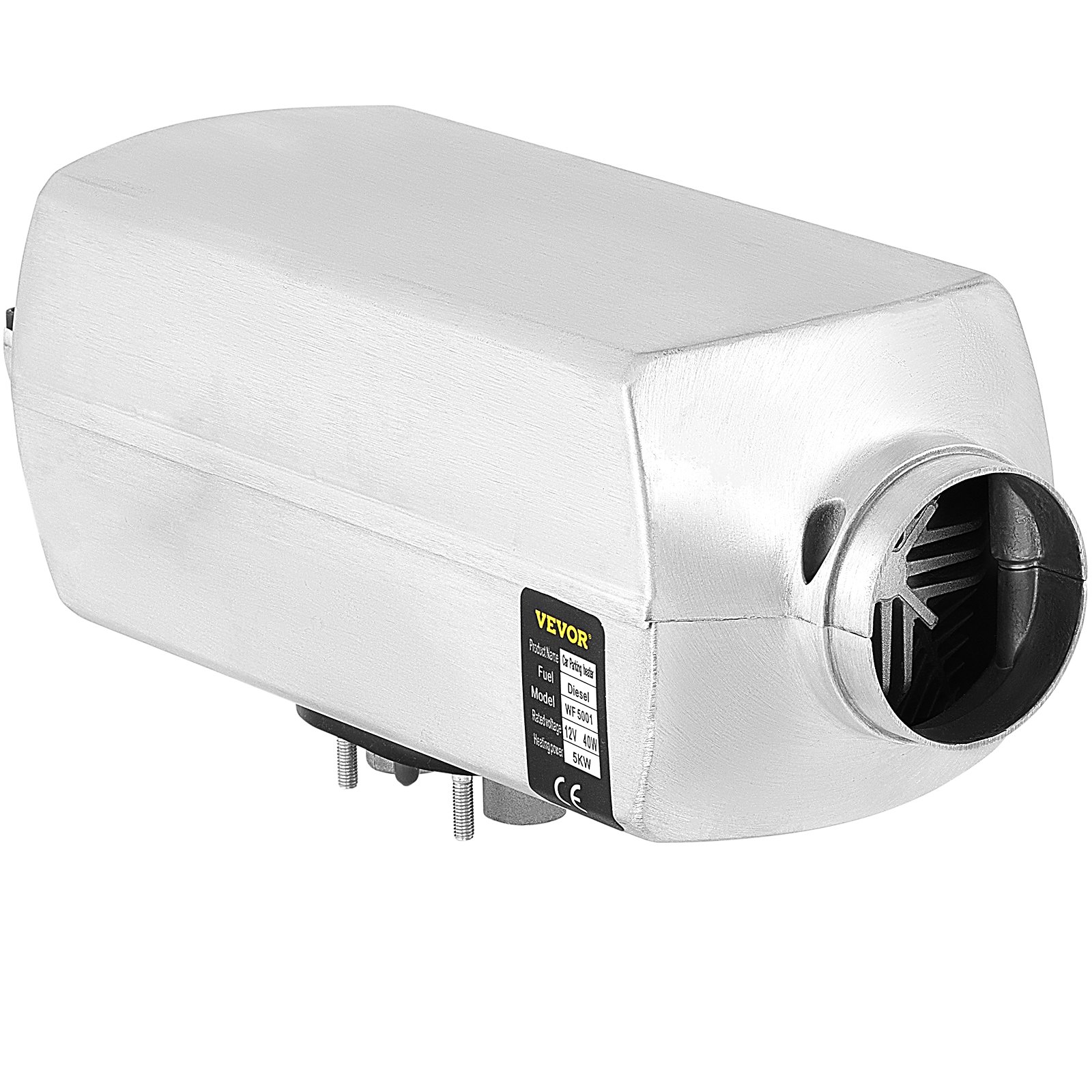 5KW 12V Air Diesel Heater Parking Heater With Remote Aluminum LCD Monitor Car