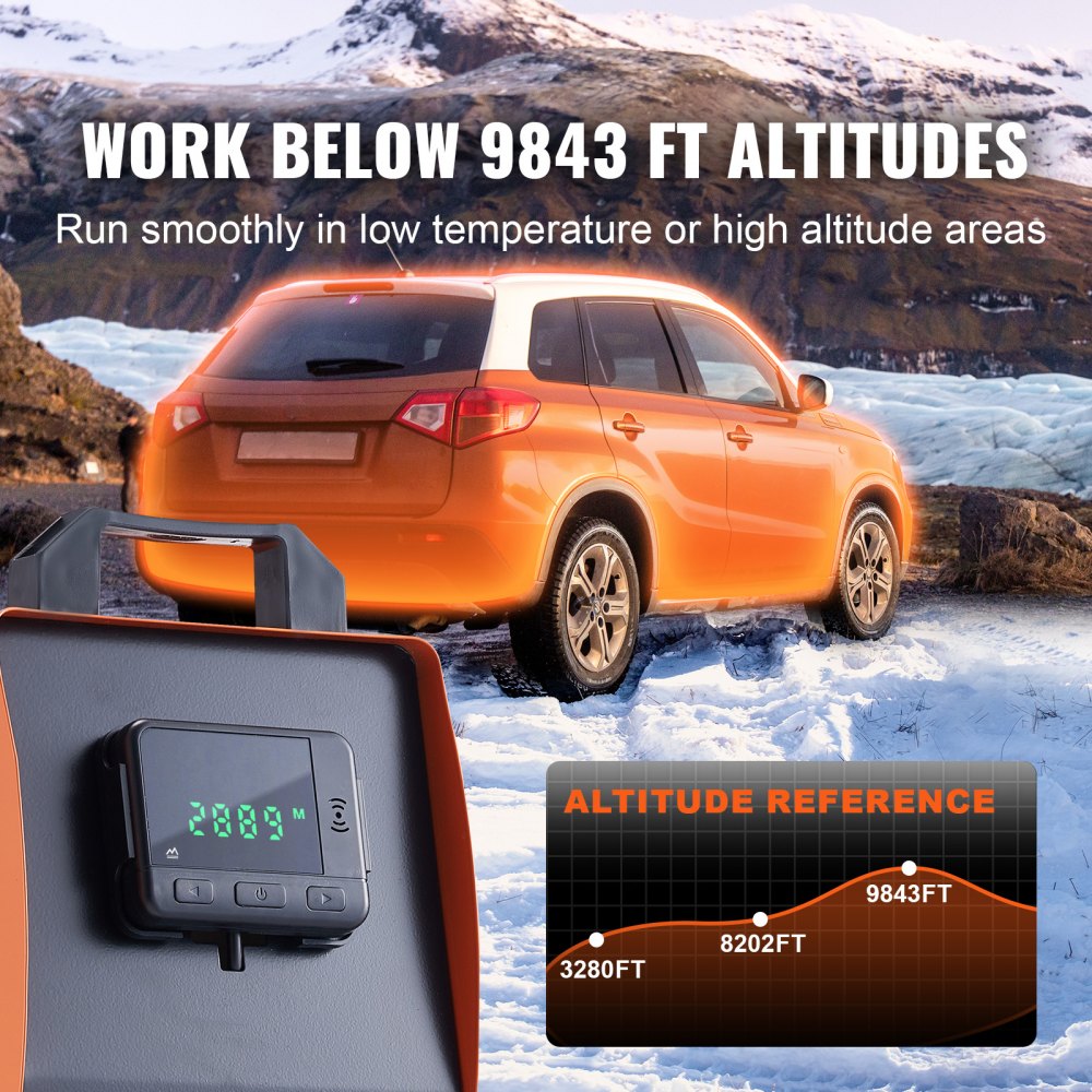 VEVOR Diesel Air Heater, 12V 5KW All-on-one Diesel Heater with Remote Control and LCD Display, 5L Fuel Tank Portable Diesel Parking Heater, Rapid Heating for RV Trailer Camper Van Boat