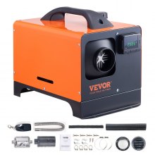 VEVOR Diesel Air Heater, 12V 5KW All-on-one Diesel Heater with Remote Control and LCD Display, 5L Fuel Tank Portable Diesel Parking Heater, Rapid Heating for RV Trailer Camper Van Boat And Indoors