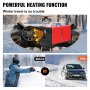 VEVOR Diesel Air Heater All in One, 8KW Diesel Heater 12V, Fast Heating, Diesel Parking Heater with Black LCD & Remote Control for RV Truck, Boat, Bus, Trailer and Motorhomes