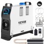 VEVOR Diesel Air Heater, 5KW Parking Heater, All in One 12V Truck Heater, One Air Outlet, LCD Switch, Remote Control, Fast Heating Diesel Heater, For Truck, Boat, Car Trailer, Campervans, Caravans