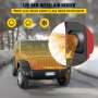 VEVOR 5KW Diesel Air Heater All in One 12V Diesel Parking Heater Silencer 5000W Diesel Heater Remote Control with LCD Switch for RV Motorhome Bus and Trailer