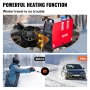 VEVOR diesel air heater: rapid car heating for comfort and efficiency in winter.