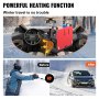 VEVOR Diesel Heater 12V Diesel Air Heater Muffler 8KW Diesel Air Heater with Paw Shaped Switch Control for Car Trucks Motor-Home Boat and Bus