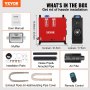 Air Diesel Heater Fuel 12V 8KW With LCD Switch 1 Air Outlet For RV Trucks