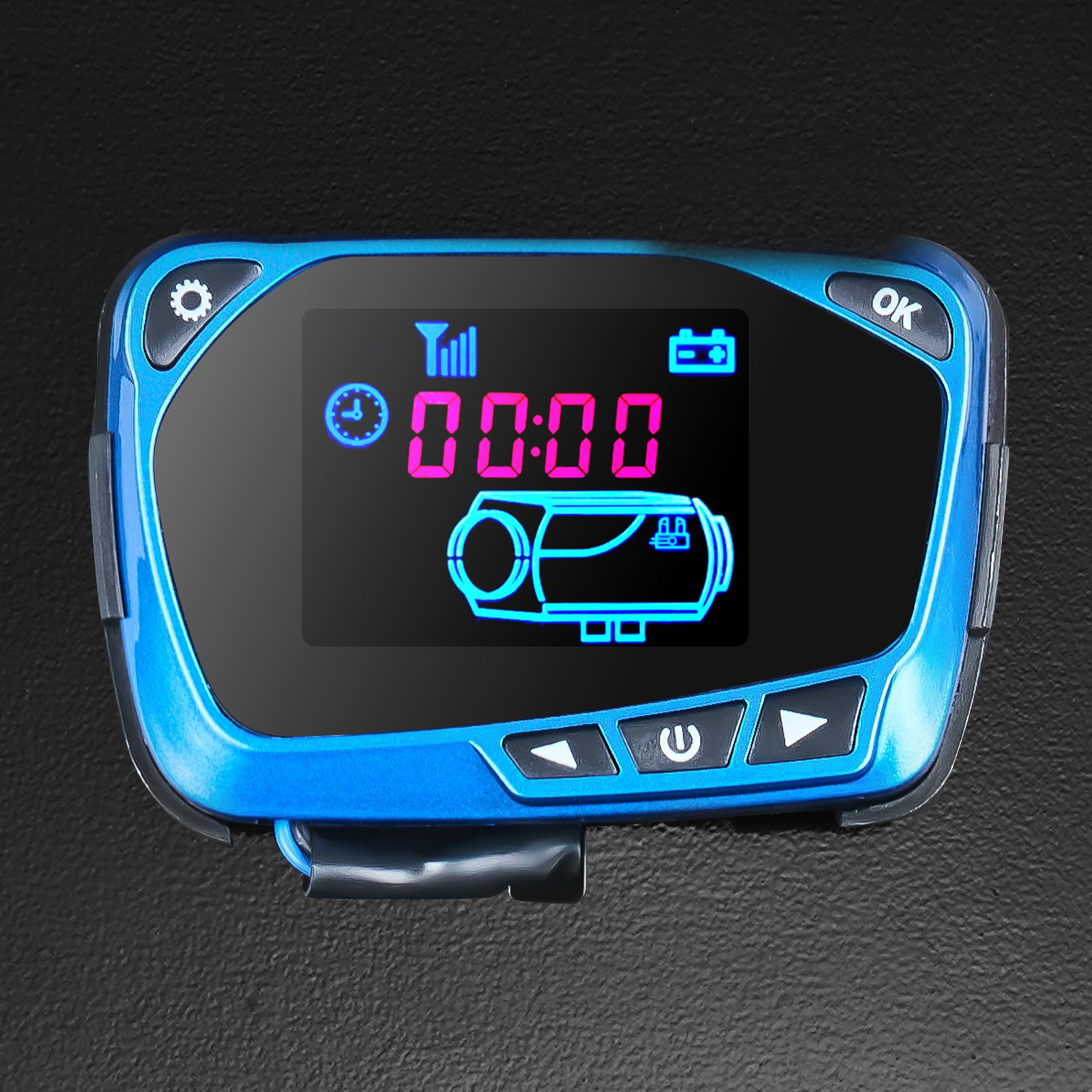 Air Diesel Heater Fuel 12V 8KW With LCD Switch 1 Air Outlet  For RV Trucks