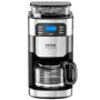 Cafetera VEVOR con molinillo, 12 tazas, cafetera con molinillo y filtro, control de intensidad de café de 3 niveles, temporizador de 24 horas para preparación automática, ideal para casa, oficina, restaurante.