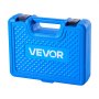 VEVOR Bearing Press Kit, 14 Pcs, Bearing Race and Seal Driver Set with Bushings and Adapters, Bushing Driver Tool Set, Heavy Duty Carbon Steel Seal Removal Installation Tool Kit with Storage Case