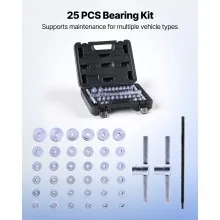 VEVOR Bearing Press Kit Bushing Bearing Seal Driver Removal Tool Set 25 Pcs Case