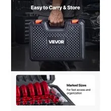 VEVOR Bearing Press Kit Bushing Bearing Seal Driver Removal Tool Set 43 Pcs Case