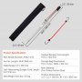 VEVOR Sand Spike Boat Anchor, 90 cm Slide Anchor Shore Spike, Galvanized Carbon Steel Boat Shore Anchors, Shallow Water Beach Anchors, for Securing Jet Ski PWC Pontoon Kayak on Beaches & Sandbars