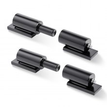 7-Inch Heavy Duty Gate Hinges 2 PCS Weld On Barrel Hinge for Swing Trailer Gate