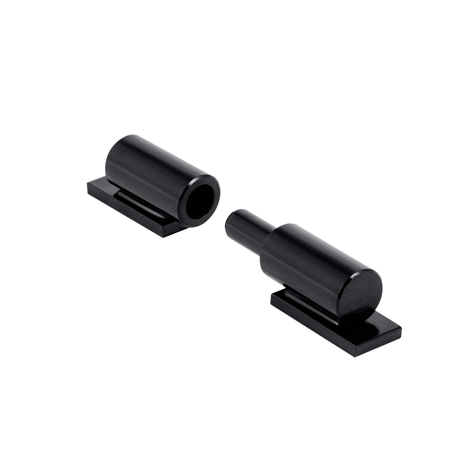 VEVOR Heavy Duty Gate Hinges, 2-Pack 7-Inch Barrel Gate Hinge, Weld On Hinges 900 lbs Load Capacity for Swing Trailer Gates, Grease Zerk Fitting & Internal Ball Bearings for Smooth Operation