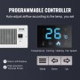 VEVOR Register Booster Fan, Quiet Vent Booster Fan Fits 4” x 12” Register Holes, with Remote Control and Thermostat Control, Adjustable Speed for Heating Cooling Smart Vent, White