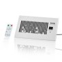 Quiet Register Booster Fan Heating/Cooling 6 x 10 inch with Remote White