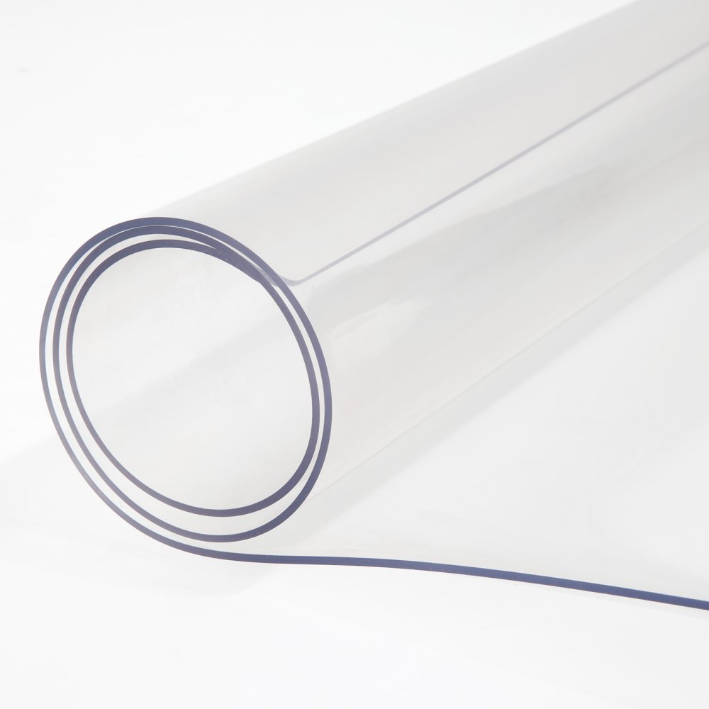 Pvc Chránič ubrusu Kryt na stůl 117 x 244 cm podložka na stůl Crystal Rectangle