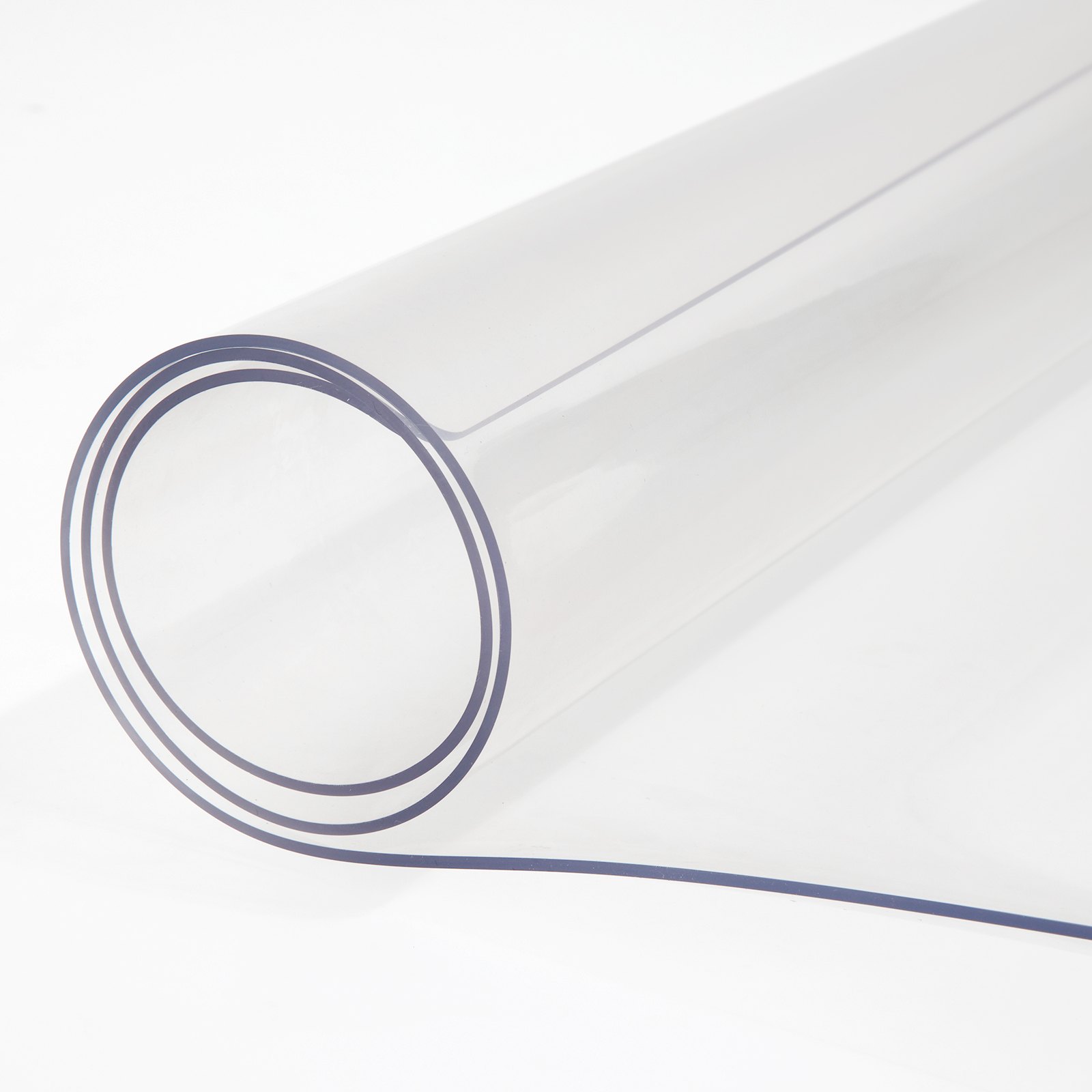 Pvc Chránič ubrusu Kryt na stůl 117 x 244 cm podložka na stůl Crystal Rectangle