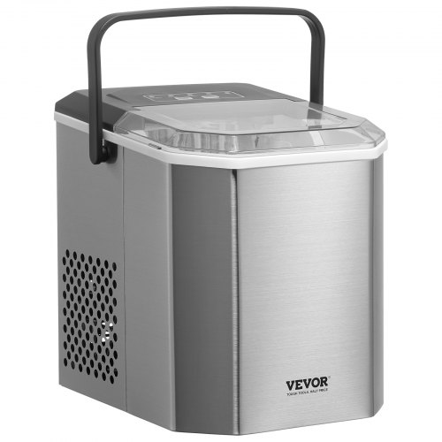 Joy Pebble Bullet Ice Maker Countertop with Handle,9 Bullet