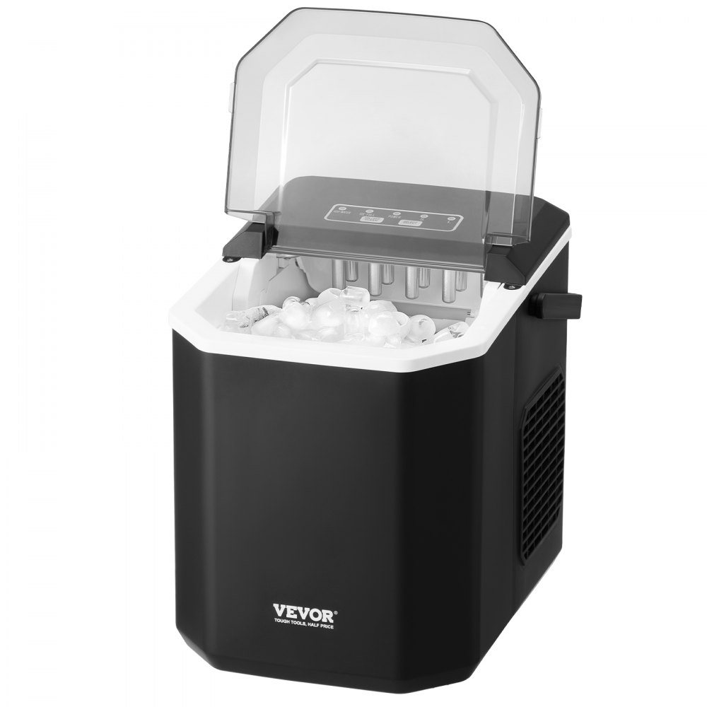 Portable Countertop Ice Maker 26Lbs/24H Self-Cleaning with Scoop Basket Home Bar