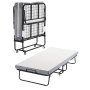 VEVOR Rollaway Bed Folding Bed with 100 mm Foam Mattress for Adults and Guest