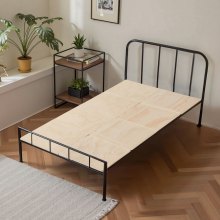 Twin Size Bunkie Board 0.4" Foldable Bed Board Slats with Connection 8 Pcs