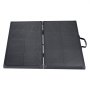 VEVOR 100W Foldable Solar Panel with Frame, 16BB N-Type Portable Monocrystalline Solar Panel Charger 24% Efficiency, IP67 Waterproof with 30A PWM Controller & MC4 Output for Camping, Hiking, RV Trips