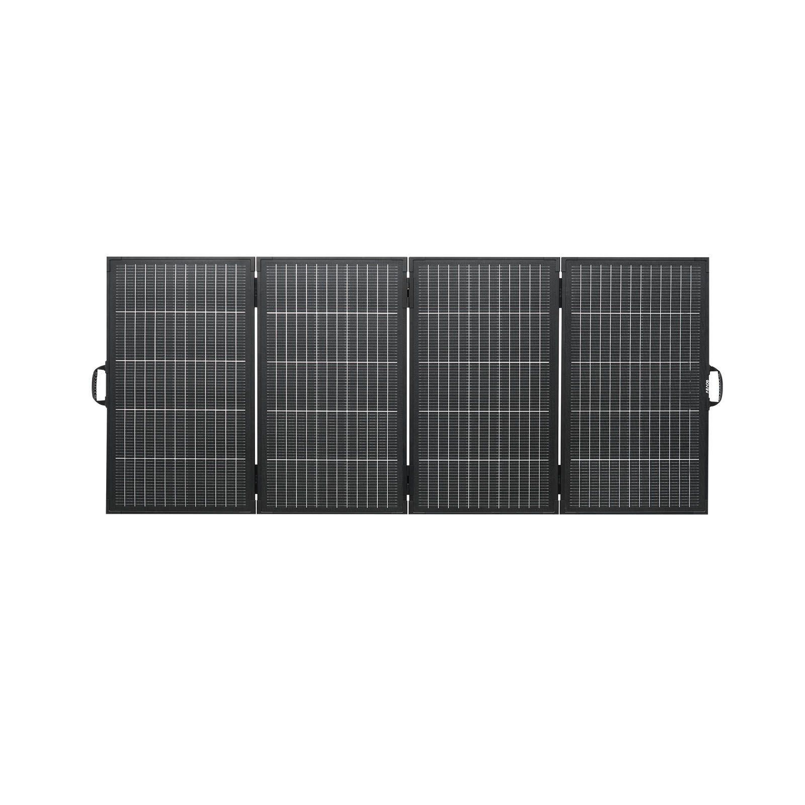 VEVOR 400W Foldable Solar Panel with Frame, 16BB N-Type Monocrystalline Solar Panel Charger 24% Efficiency, IP67 Waterproof with MC4 Output & 10-in-1 DC Adapter for Power Stations Camping Hiking Trips