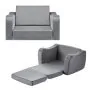 Gray-Foldable Sofa