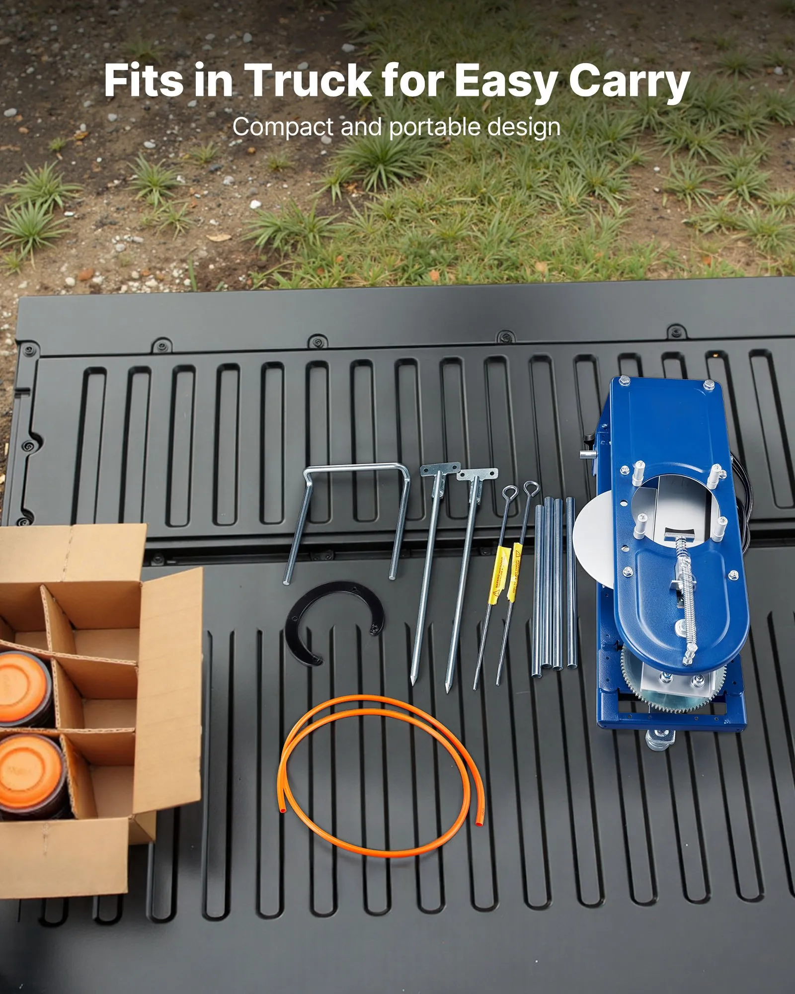 Clay Throwing Ranges VEVOR Clay Target Thrower, Max 28 Clays Pigeon Thrower, 45+ Yards ...