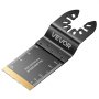 VEVOR 110PCS Oscillating Saw Blades, Universal Quick Release Multi Tool Blades Kits, 4 Types Oscillating Multitool Blades for Wood Plastic Metal, Compatible with Dewalt Ryobi Milwaukee Bosch Craftsman