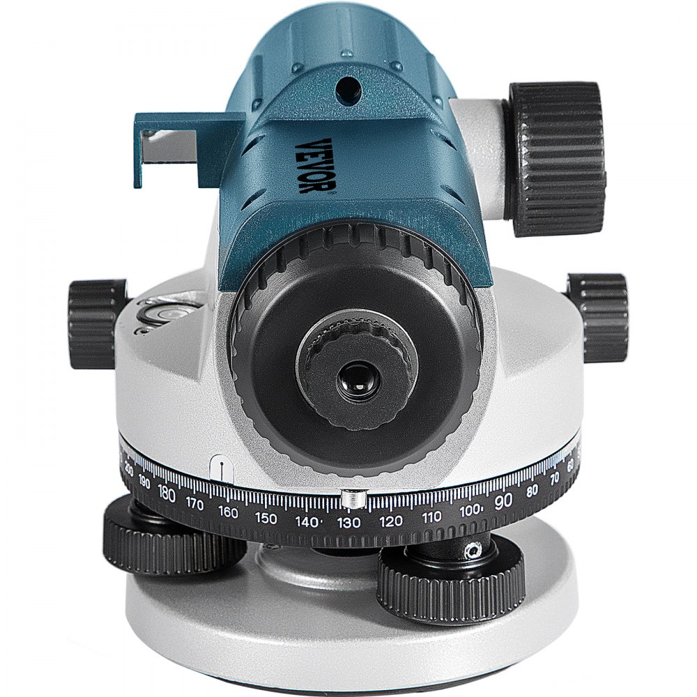 VEVOR automatic optical level with precision knobs and rotating measurement dial.
