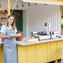 VEVOR Commercial Automatic Donuts Machine, 4 Rows Donuts Making Equipment, 240 pcs/hour Electric High Power Doughnut Maker, Stainless Steel Frying Auto Fryer, with Intelligent Control