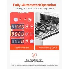 Commercial Automatic Donuts Making Machine Doughnut Maker 4 Rows 240 PCS/H