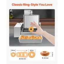 Commercial Automatic Donuts Making Machine Doughnut Maker 4 Rows 240 PCS/H