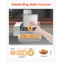 VEVOR Commercial Automatic Donuts Making Machine Doughnut Maker 4 Rows 240 PCS/H