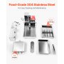 VEVOR Commercial Automatic Donuts Making Machine Doughnut Maker 4 Rows 240 PCS/H