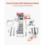 Commercial Automatic Donuts Making Machine Doughnut Maker Single Row 90 PCS/H