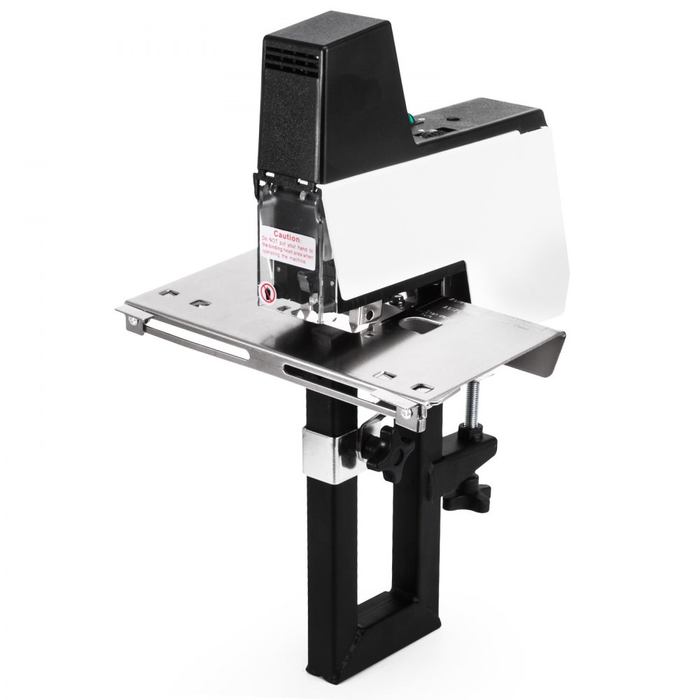 Heavy Duty 106 Electric Auto Stapler Flat & Saddle Book Binder Machine W/ Pedal